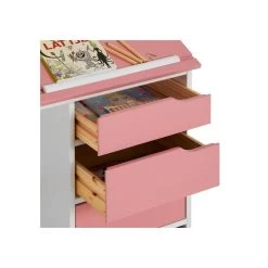 Bureau Enfant EMMA En Pin Massif 4 Tiroirs Et Plateau Inclinable Lasuré Blanc Et Rose -Vous ne pouvez pas battre les meubles. 027057a7cbdb4f7f937a38938e169a33 none 653cc5eb2a53cd873117219030f6e47d 653cc5e