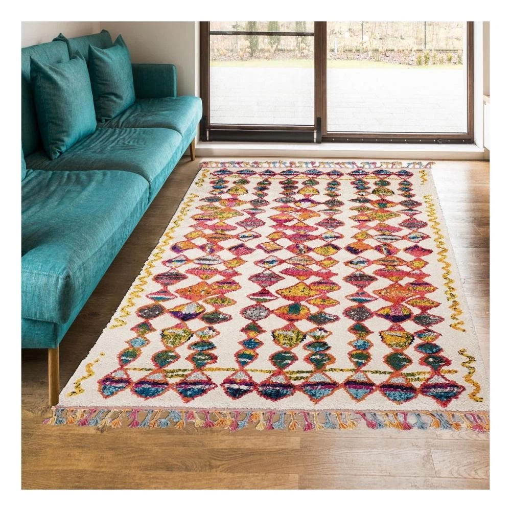 Tapis Berbère BERBER TRIBAL MK 01 Polypropylène - 60x110 Cm 2 Tapis Berbère BERBER TRIBAL MK 01 Polypropylène - 60x110 Cm – Image 2