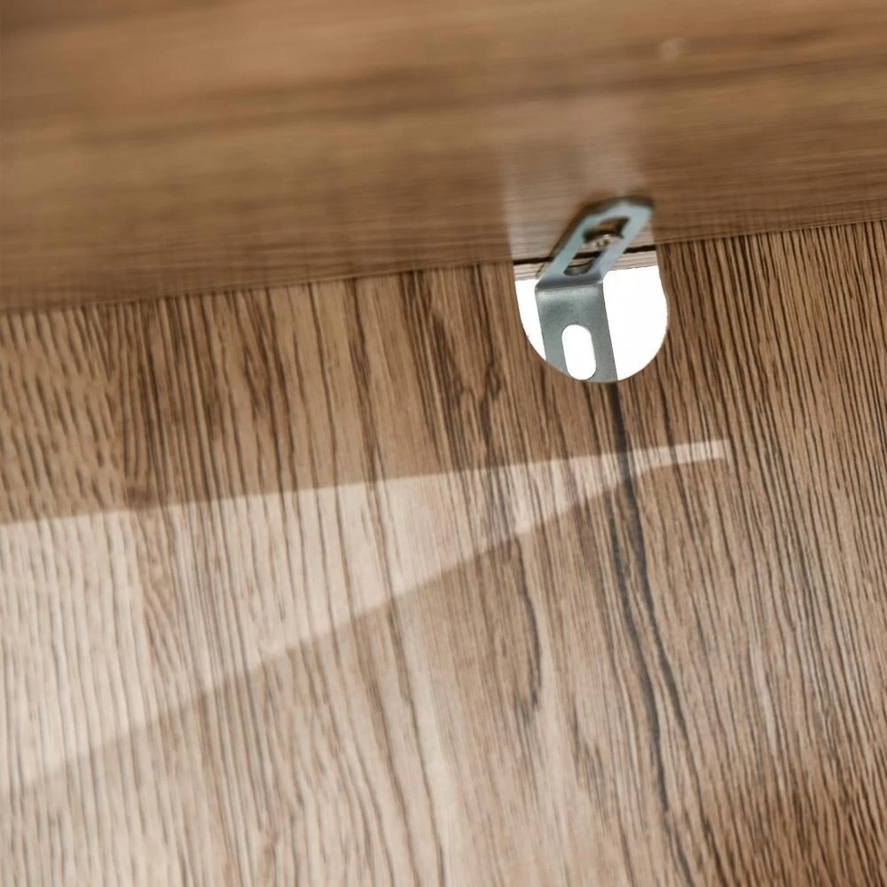 Meuble Colonne Rangement Salle De Bain Style Cosy Dim. 30L X 24l X 170H Cm 2 Portes étagère 2 Niches Chêne Clair Gris 7 Meuble Colonne Rangement Salle De Bain Style Cosy Dim. 30L X 24l X 170H Cm 2 Portes étagère 2 Niches Chêne Clair Gris – Image 7