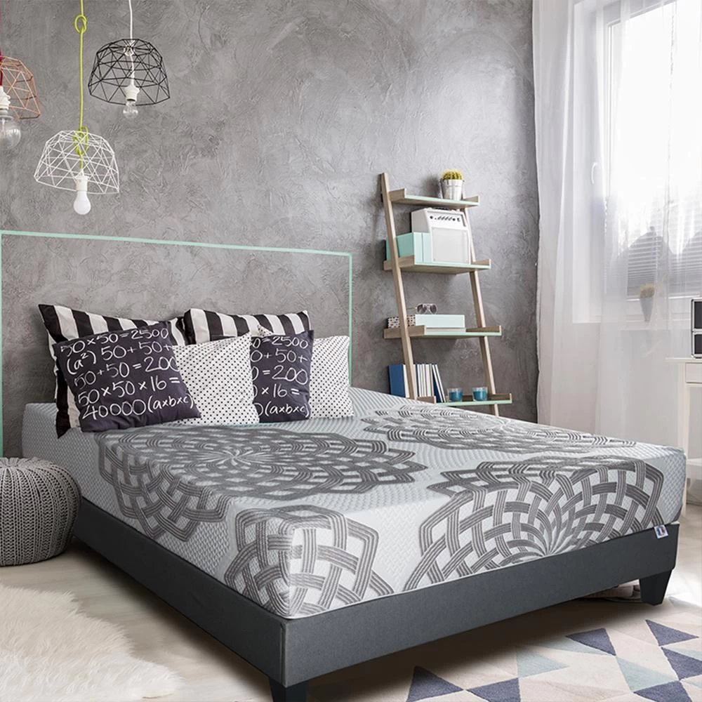 OLYMPE LITERIE | Ensemble Héraklion 90x200 Cm | Matelas Mémoire De Forme + Sommier Bois | Ferme 2 OLYMPE LITERIE | Ensemble Héraklion 90x200 Cm | Matelas Mémoire De Forme + Sommier Bois | Ferme – Image 2