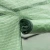 Serre De Jardin Tunnel 18 M² Dim. 6L X 3l X 2H M - 8 Fenêtres, Porte Zippée Enroulable - Châssis Tubulaire Acier Galvanisé, Bâche PE Haute Densité Vert