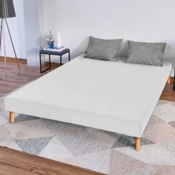 BELLECOUR LITERIE | Sommier Tapissier Capucine 140x190 Cm | Blanc | Pieds Non Inclus -Vous ne pouvez pas battre les meubles. 0bf538671aa1f111be1e0e4f2904b161 none 3b15399c3107fd7f381ab8fa84bc87ab 3b15399
