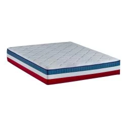 NEOREV | Matelas BBR 140x190 Cm | Mousse à Mémoire De Forme | Soutien Mi-Ferme