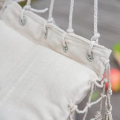 Chaise Suspendue Chaise Hamac De Voyage Portable Assise Dossier Rembourrés Macramé Coton Polyester Beige -Vous ne pouvez pas battre les meubles. 147021ae0b7c492ec6bc6159a4b05496 none 6aefc3dd91f61da2b77890580db58f15 6aefc3d