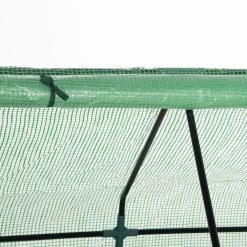 Mini Serre De Jardin Serre à Tomates Avec Carré Potager - Acier Thermo-laqué, Tôle D'acier Ondulée, PE Haute Densité Anti-UV - Fenêtre Zippée Enroulable Vert -Vous ne pouvez pas battre les meubles. 19ba63998ae1d44070c6964fa9d40206 none 5907c3855518350eb51a961c1a15284b 5907c38