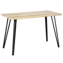 Table à Manger Design Industriel Grand Plateau Dim. 120L X 60l X 75H Cm Pieds Métal Noir En épingles MDF Aspect Chêne Clair 14 Table à Manger Design Industriel Grand Plateau Dim. 120L X 60l X 75H Cm Pieds Métal Noir En épingles MDF Aspect Chêne Clair -Vous ne pouvez pas battre les meubles. 1e16d333f0371f3ca647694be15abfd6 none b9e6eafc11eebc28c3c14bb54e519ccf b9e6eaf