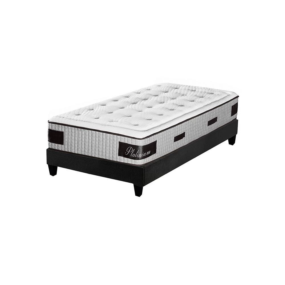 HYPSOM | Ensemble Platinium 90x190 Cm | Matelas Mémoire De Forme + Sommier Bois | Ferme 1 HYPSOM | Ensemble Platinium 90x190 Cm | Matelas Mémoire De Forme + Sommier Bois | Ferme