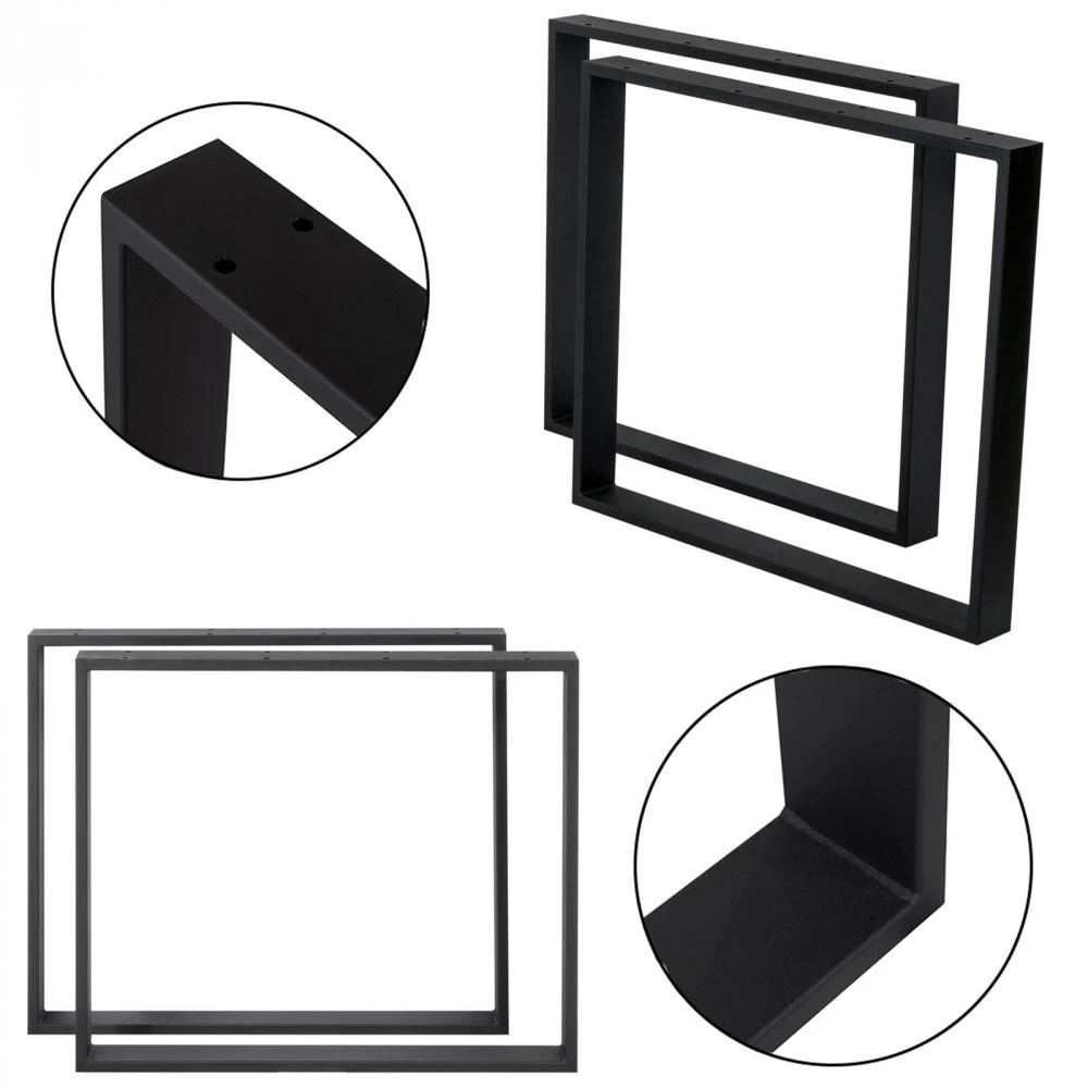 MACON Table De Salle à Manger Plateau Aspect Chêne Pieds Noir180 Cm 9 MACON Table De Salle à Manger Plateau Aspect Chêne Pieds Noir180 Cm – Image 9