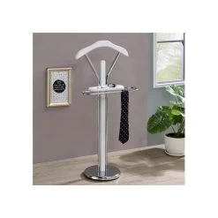 Valet GREGOR En Métal Chromé Et MDF Décor Blanc Mat 10 Valet GREGOR En Métal Chromé Et MDF Décor Blanc Mat -Vous ne pouvez pas battre les meubles. 242054f7706dce2a3001e6a4a60aeb77 none bfaf3115590079cdf61c991efa3f5621 bfaf311