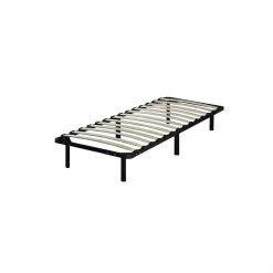 OLYMPE LITERIE | Ensemble Egio 90x190 Cm | Matelas Latex Like + Sommier Métal | Ferme