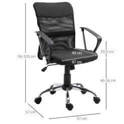 Fauteuil De Bureau Chaise De Bureau Réglable Pivotant 360° Fonction à Bascule Lin Maille Résille Respirante Noir -Vous ne pouvez pas battre les meubles. 272fd96ea9032ea36c447ac20c499f41 none 070cdce3f87b5c9eb20f3b845711bdd6 070cdce