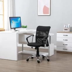 Fauteuil De Bureau Chaise De Bureau Réglable Pivotant 360° Fonction à Bascule Lin Maille Résille Respirante Noir -Vous ne pouvez pas battre les meubles. 272fd96ea9032ea36c447ac20c499f41 none e8c1f411c485163ceeb07c29d35e8e04 e8c1f41