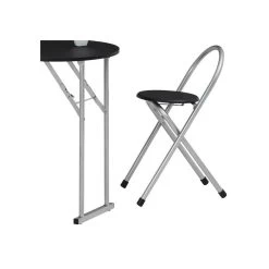 Ensemble Table De Cuisine Pliable Avec étagères Et 2 Chaises JONATHAN Noir 7 Ensemble Table De Cuisine Pliable Avec étagères Et 2 Chaises JONATHAN Noir -Vous ne pouvez pas battre les meubles. 2b2611188bad00acb8401bb03af60fc3 none ed6c80c850a1299c2e49fce1c6336c2f ed6c80c