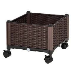 Jardinière Sur Roulettes Dim. 40L X 40l X 31H Cm Insert D’irrigation Plastique Imitation Rotin Tressé Chocolat -Vous ne pouvez pas battre les meubles. 2c2adedb4e700b1df674c3b2ec8c8bd7 none 3ad4b3c32a11b872705d444fa2eca3ab 3ad4b3c