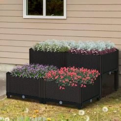 Jardinière Sur Pieds Carré Potager 2 étages Dim. 80L X 80l X 44H Cm Insert D'irrigation Plastique Imitation Rotin Tressé Chocolat 11 Jardinière Sur Pieds Carré Potager 2 étages Dim. 80L X 80l X 44H Cm Insert D'irrigation Plastique Imitation Rotin Tressé Chocolat -Vous ne pouvez pas battre les meubles. 2d05a4237c3e7ace6d2db472bee94267 none b18cc6fac89a4150340766b19ba7d22f b18cc6f