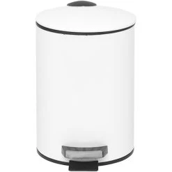 Poubelle Salle De Bain 3 L Blanche -Vous ne pouvez pas battre les meubles. 346042 morePictures 1