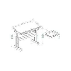 Bureau Enfant OLIVIA En Pin Massif Réglable En Hauteur Et Plateau Inclinable Vernis Naturel -Vous ne pouvez pas battre les meubles. 346376348fc64ef4c55e18612f188671 none afdede3296e0443d2cf506c85f388ce1 afdede3