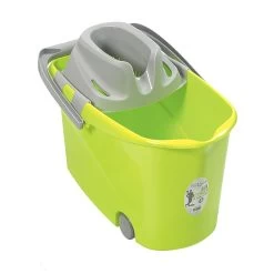 Seau Wash Easy à Roulettes Paul Masquin Vert Et Gris -Vous ne pouvez pas battre les meubles. 356158 morePictures 02