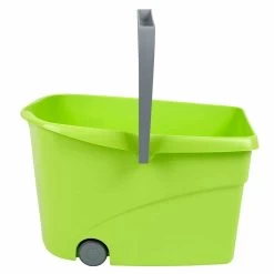 Seau Wash Easy à Roulettes Paul Masquin Vert Et Gris -Vous ne pouvez pas battre les meubles. 356158 morePictures 1