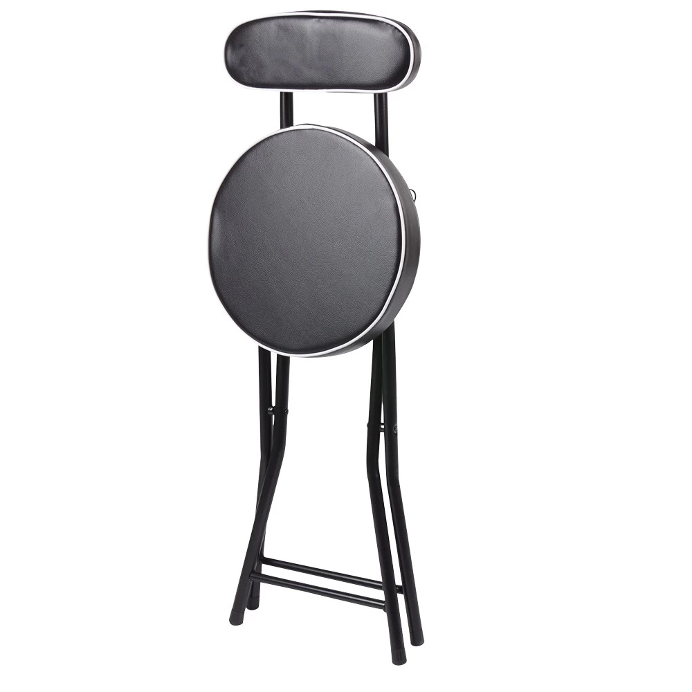 Chaise Pliante Tony Noire Ø30 X H.74 Cm 4 Chaise Pliante Tony Noire Ø30 X H.74 Cm – Image 4