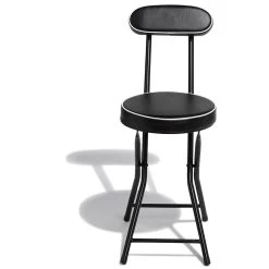 Chaise Pliante Tony Noire Ø30 X H.74 Cm 9 Chaise Pliante Tony Noire Ø30 X H.74 Cm -Vous ne pouvez pas battre les meubles. 358944 morePictures 3