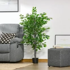 Arbre Artificiel Plante Artificielle Ficus H.1,35 M Tronc Branches Liane Lichen Feuilles Grand Réalisme Pot Inclus -Vous ne pouvez pas battre les meubles. 35e90673e676fd718a8fecd36d668e26 none ff61f4232cccc836917cdd22e7da8132 ff61f42