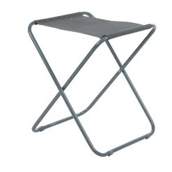 Tabouret De Camping Pliant Gris -Vous ne pouvez pas battre les meubles. 375336