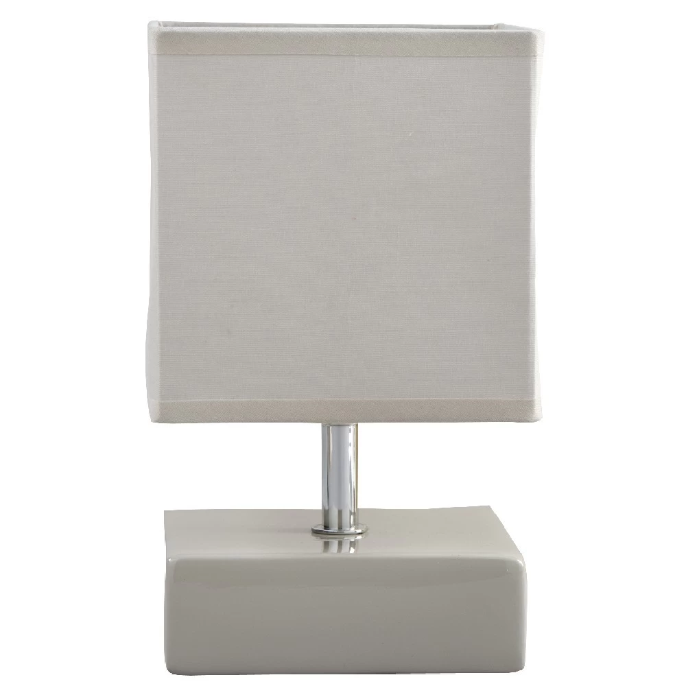 Lampe Carrée Beige 2 Lampe Carrée Beige – Image 2