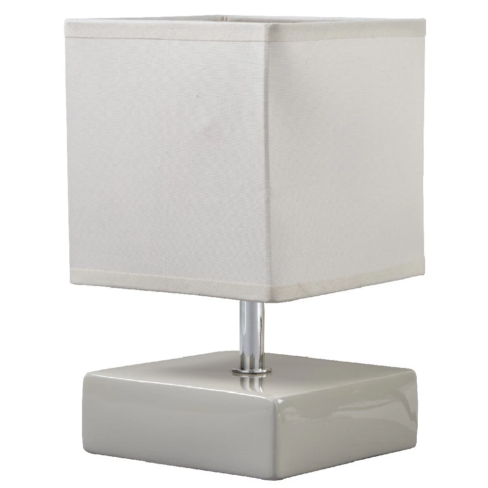 Lampe Carrée Beige 1 Lampe Carrée Beige