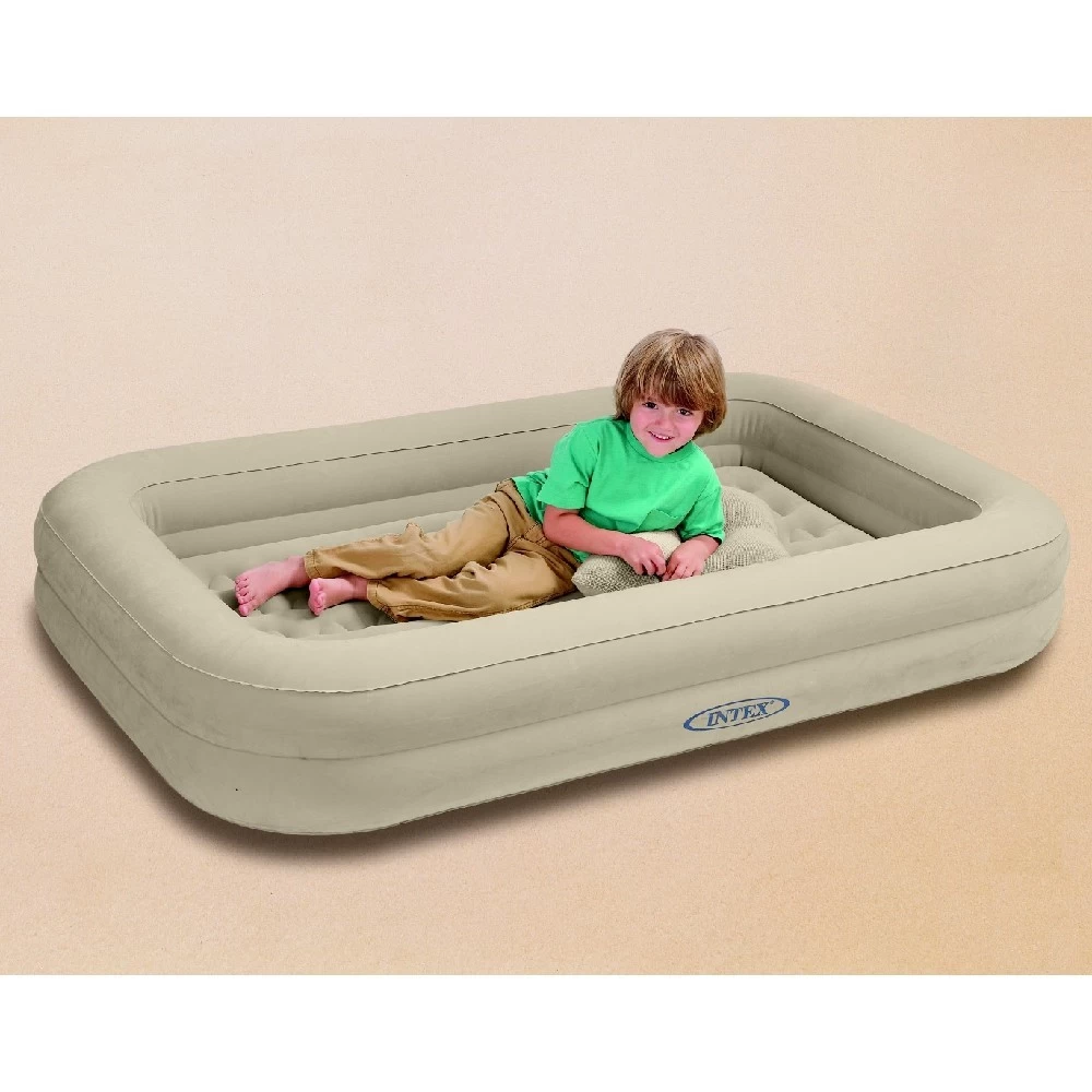Lit De Voyage Intex Beige Pour Enfant De 3 à 6 Ans 2 Lit De Voyage Intex Beige Pour Enfant De 3 à 6 Ans – Image 2