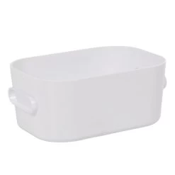 Boîte De Rangement Salle De Bain Blanche SmartStore Compact Taille XS