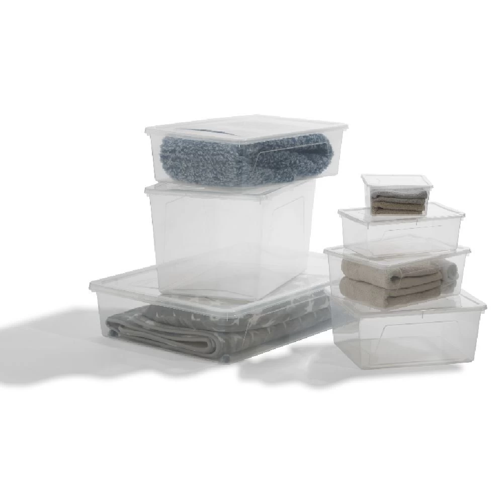 Boîte De Rangement Transparente 18 L 2 Boîte De Rangement Transparente 18 L – Image 2