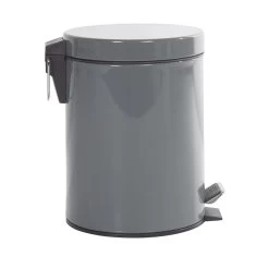 Poubelle Ronde Gris 5 L -Vous ne pouvez pas battre les meubles. 419159 morePictures 1
