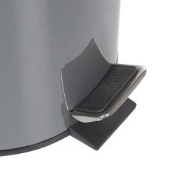 Poubelle Ronde Gris 5 L