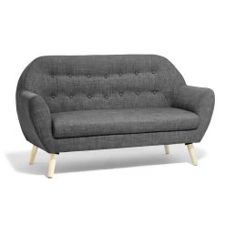 Canapé Joseph Gris Anthracite 2 Personnes 8 Canapé Joseph Gris Anthracite 2 Personnes -Vous ne pouvez pas battre les meubles. 431811 morePictures 1