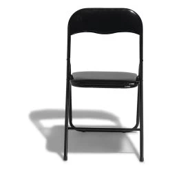 Chaise Pliante Tracy Métal Noir 10 Chaise Pliante Tracy Métal Noir -Vous ne pouvez pas battre les meubles. 441681 morePictures 1