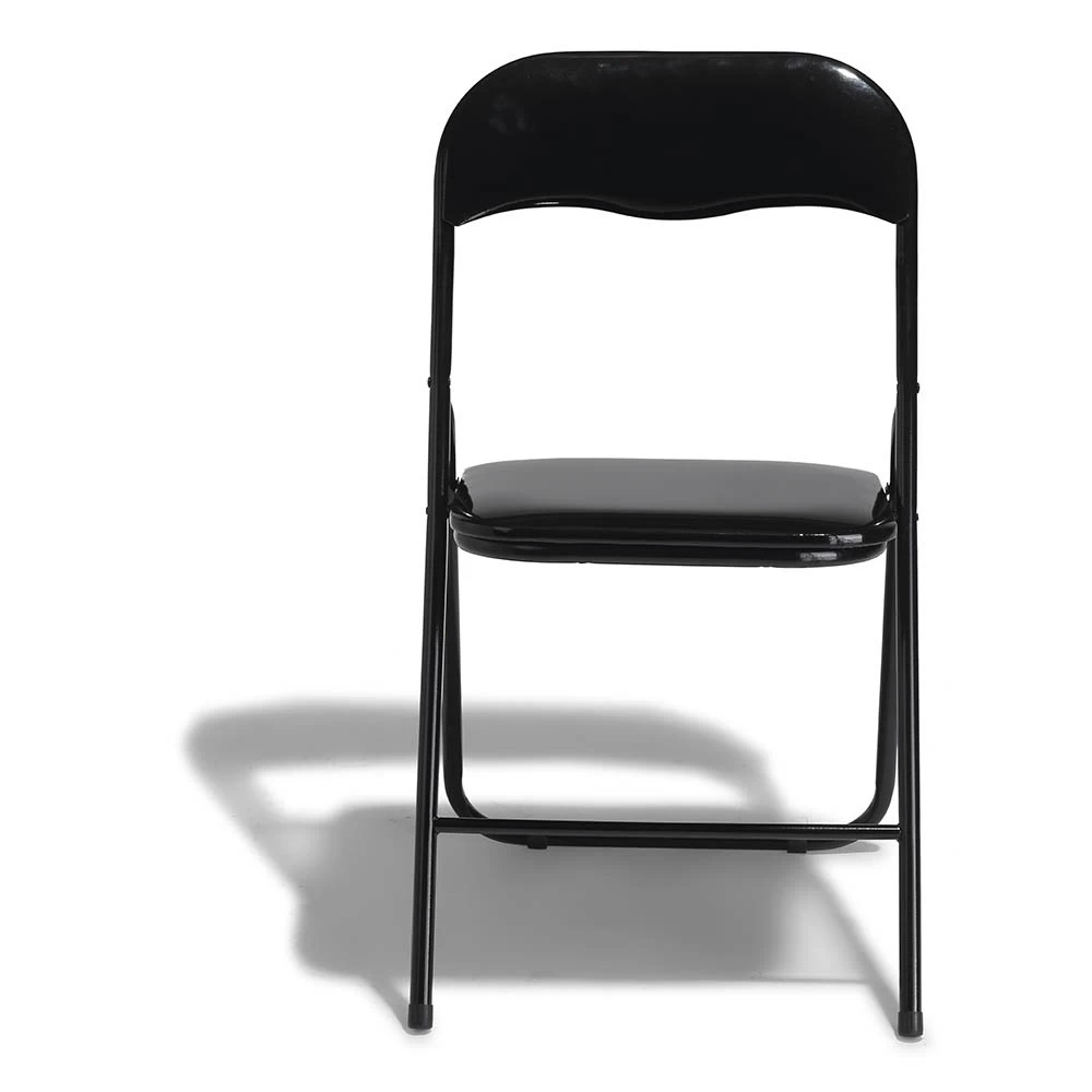 Chaise Pliante Tracy Métal Noir 5 Chaise Pliante Tracy Métal Noir – Image 5
