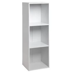 Structure Cubox 3 Cases 35x30x103cm Bois Blanc -Vous ne pouvez pas battre les meubles. 445256