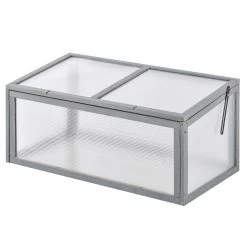 Mini Serre De Jardin Serre à Tomates Dim. 90L X 46l X 40H Cm Toit Ouvrable Panneaux De Polycarbonate Bois Sapin Pré-huilé Gris -Vous ne pouvez pas battre les meubles. 4952cb1ae2cde1f4f55251976b66ced0 none 25f59904a4735b79832f67b1f05878b2 25f5990