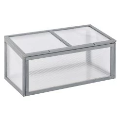 Mini Serre De Jardin Serre à Tomates Dim. 90L X 46l X 40H Cm Toit Ouvrable Panneaux De Polycarbonate Bois Sapin Pré-huilé Gris -Vous ne pouvez pas battre les meubles. 4952cb1ae2cde1f4f55251976b66ced0 none 6a01a571b46606a92dbd3a5934e6adca 6a01a57
