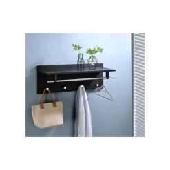 Porte-manteaux Mural ULF Noir