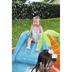 Aire De Jeux Lagoon Bestway Toboggan Et Coussin