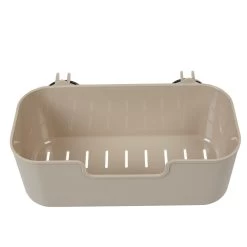 Serviteur Panier De Douche à Ventouse Gris