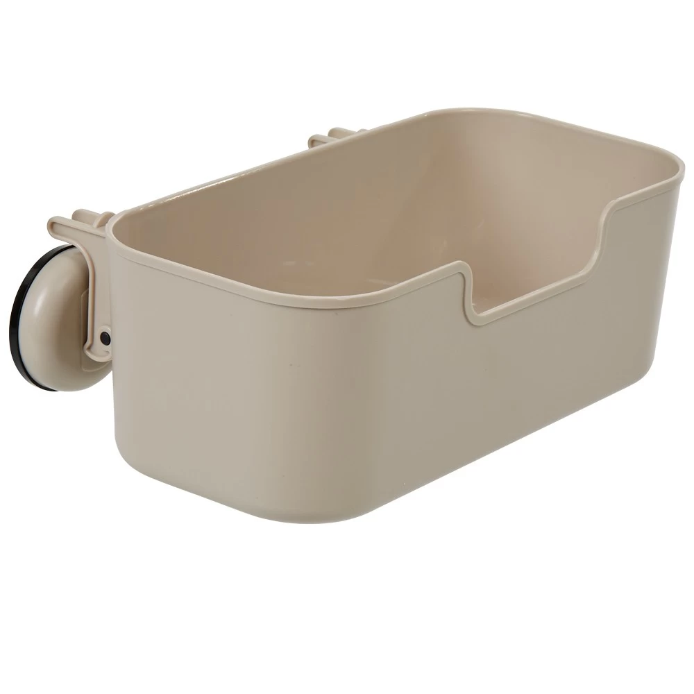 Serviteur Panier De Douche à Ventouse Gris 3 Serviteur Panier De Douche à Ventouse Gris – Image 3