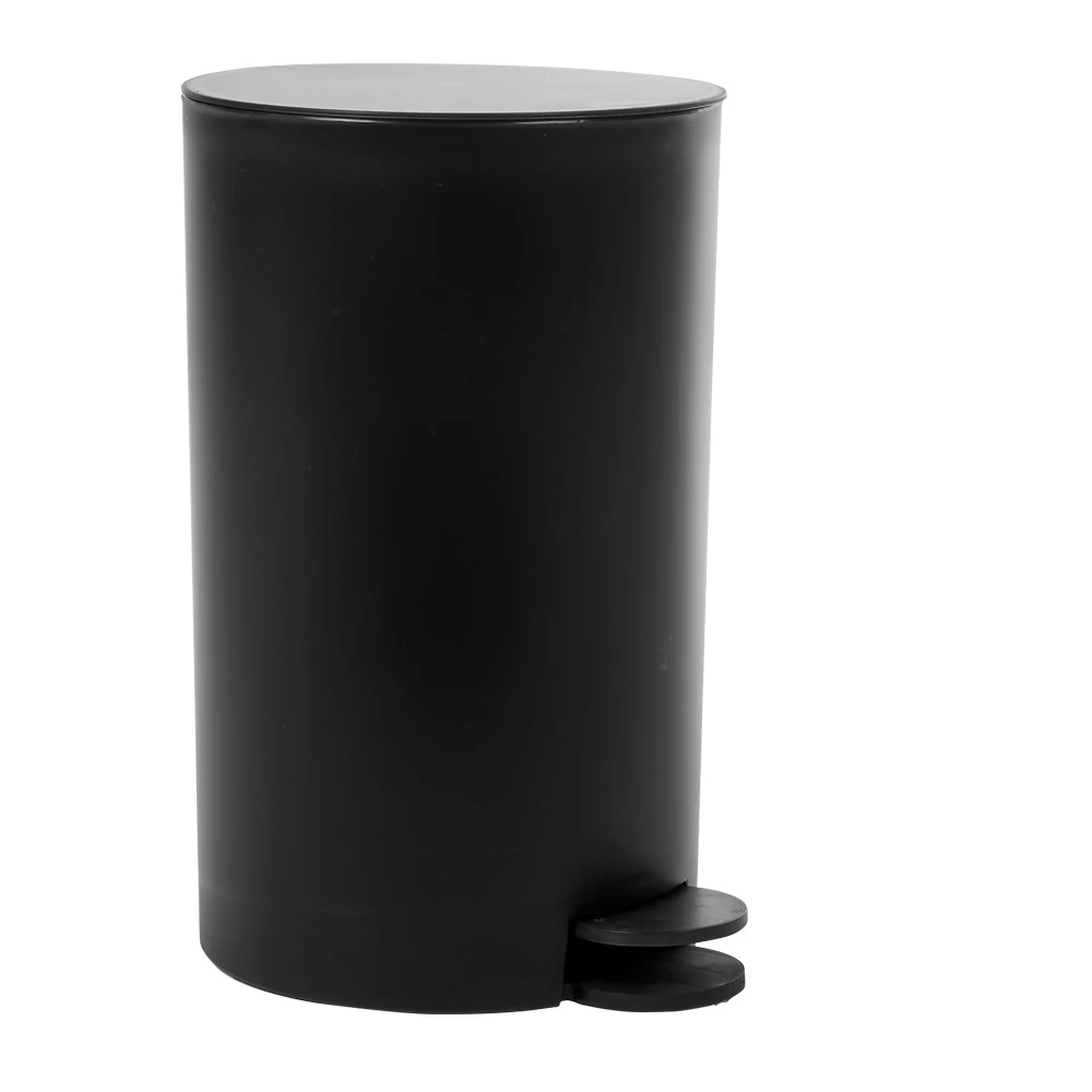 Poubelle Salle De Bain Ronde Grise 5 Poubelle Salle De Bain Ronde Grise – Image 5