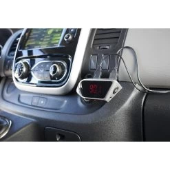 Transmetteur FM Bluetooth Kit Mains Libres Pour Voiture