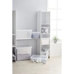 Boîte De Rangement Transparente Avec Couvercle 30L -Vous ne pouvez pas battre les meubles. 525978 morePictures 02