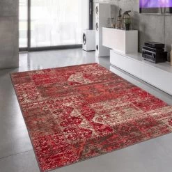Tapis Moderne BC PATCHWORK Polypropylène Fabriqué En Europe - 60x110 Cm