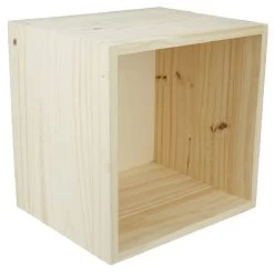 Cube De Rangement 1 Case Pin Naturel -Vous ne pouvez pas battre les meubles. 528244