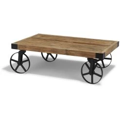 Table Basse Saloon Noire Et Bois Vieilli 8 Table Basse Saloon Noire Et Bois Vieilli -Vous ne pouvez pas battre les meubles. 534078 morePictures 3